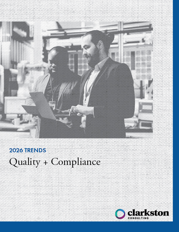 2026 Quality + Compliance Trends